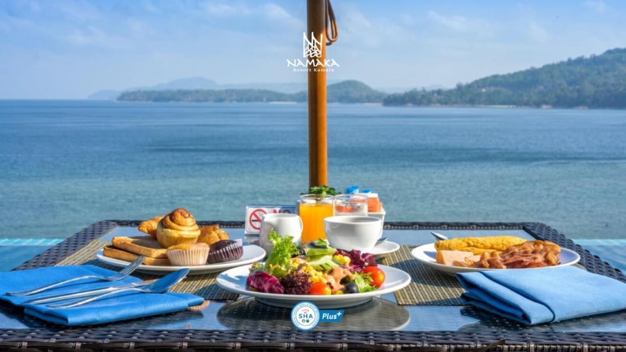 Namaka Resort Kamala Екстериор снимка Breakfast at the beach
