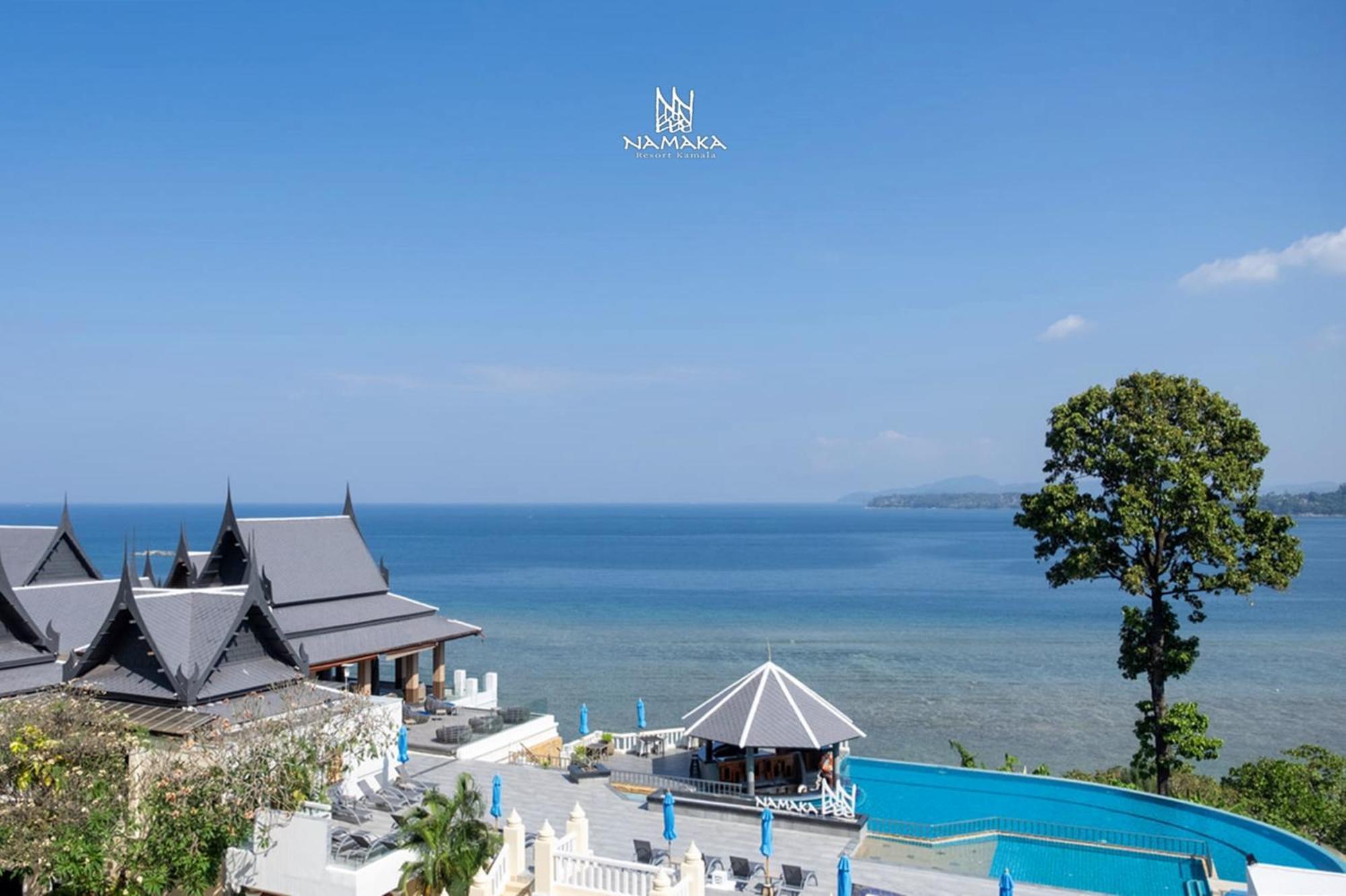 Namaka Resort Kamala Екстериор снимка View of the Andaman Sea from the hotel